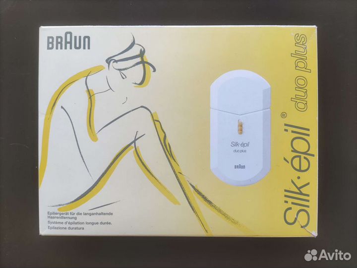 Эпилятор Braun Silk-epil duo plus