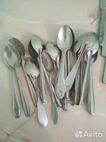 Ложки чайные нержавейка СССР