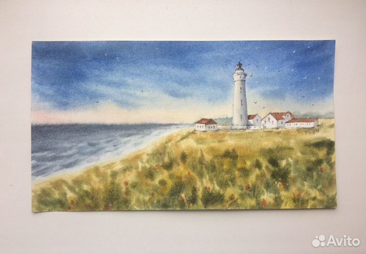 Картина акварель