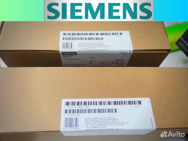 Оборудование Siemens плк, панели, двигатели