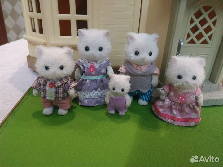 Sylvanian families сильвания домик с мебелью