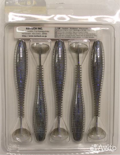 Силиконовая приманка Keitech Swing Impact Fat 4.8