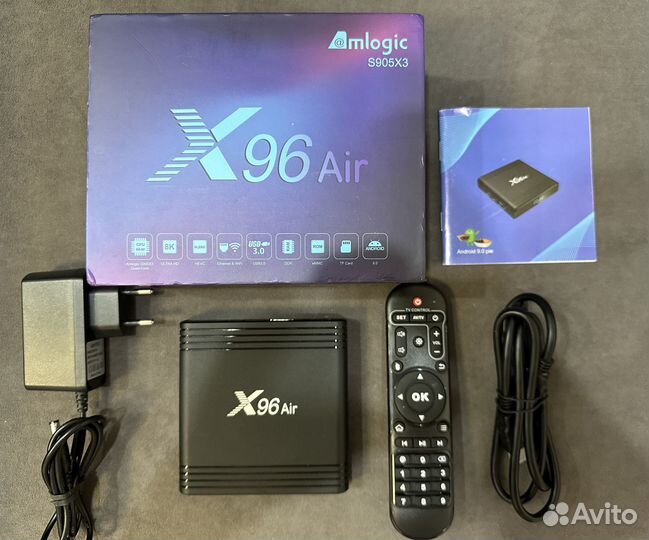 Android tv приставка X96 air 4/64