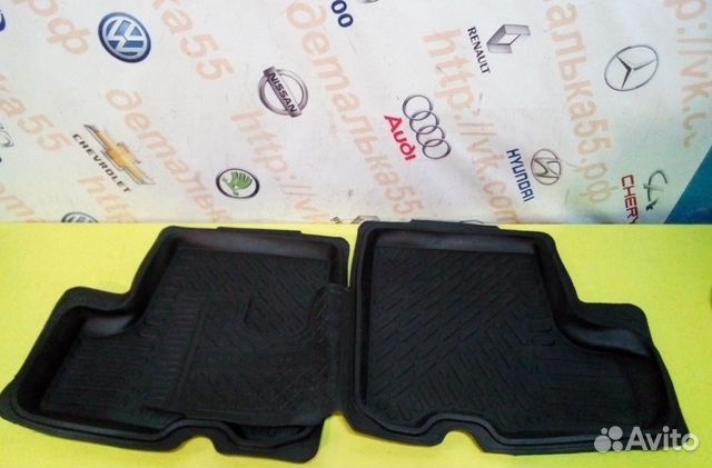 Коврики резиновые салона Renault Duster Terrano