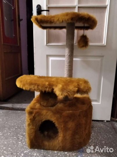 Когтеточка - домик для кошки
