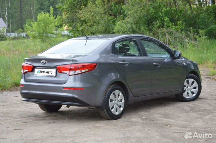 Kia Rio 1.4 МТ, 2016, 44 375 км