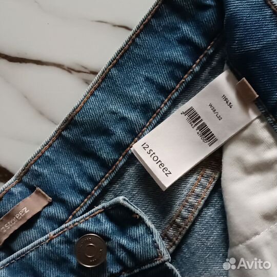 12 storeez джинсы straight 326