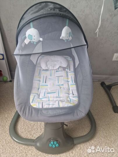 Детские качели шезлонг