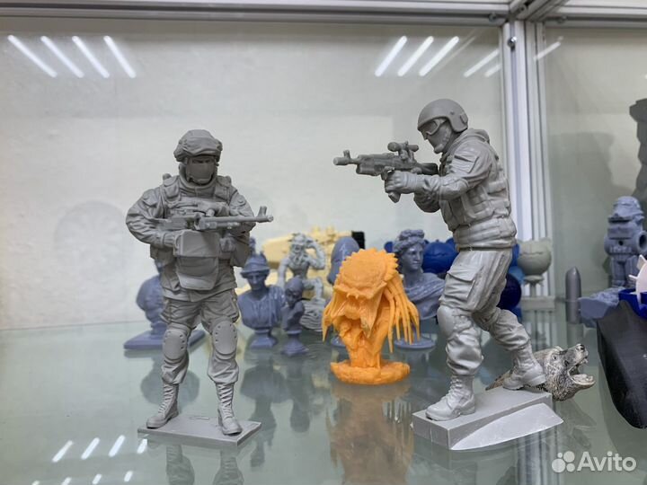 Сувенир Статуэтка Презент хоккеист солдат