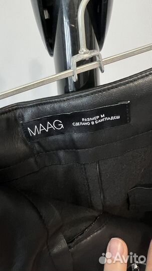 Шорты женские кожанные maag