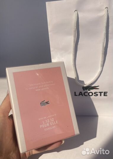 Женская парфюмерия lacoste