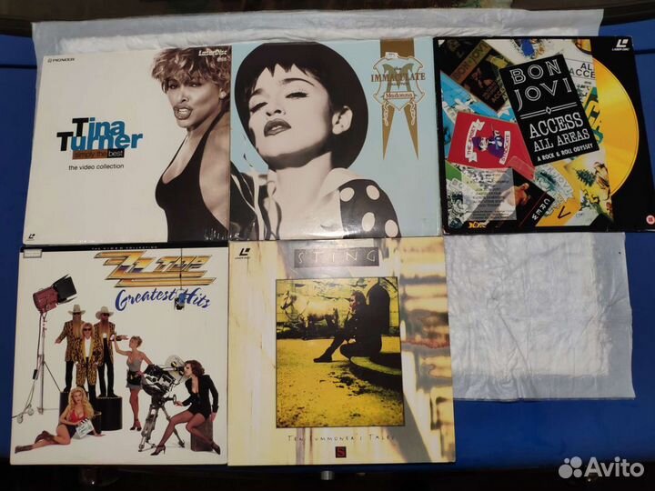 Лазерные видеодиски LD