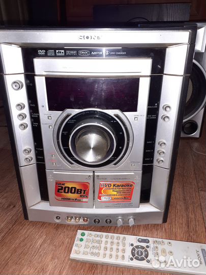 Колонки Sony + 2 головы от них