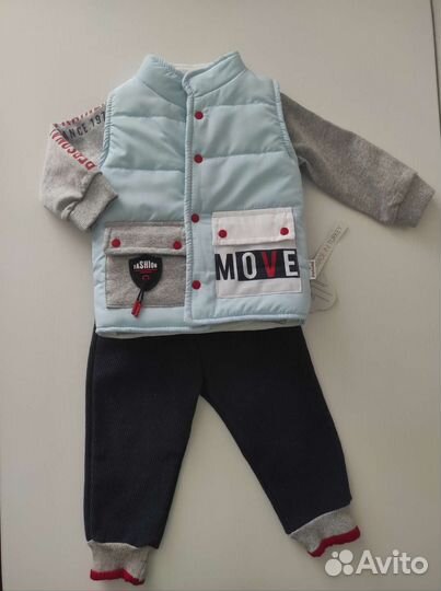 Комплект на мальчика 80