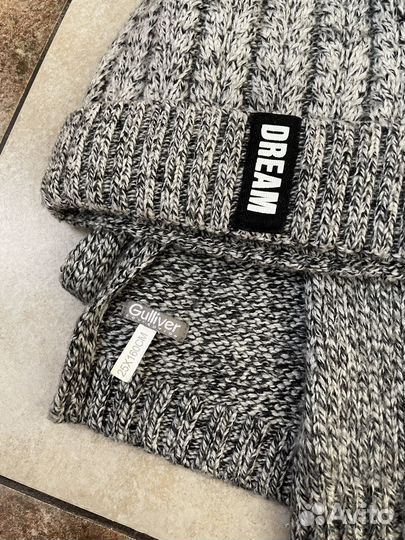 Шапка и шарф gulliver