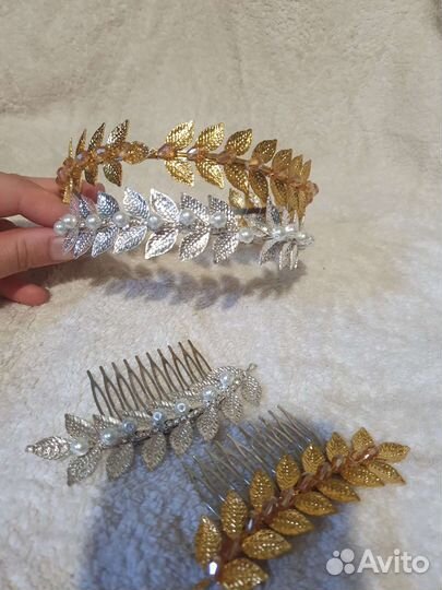 Ободок греб для волос