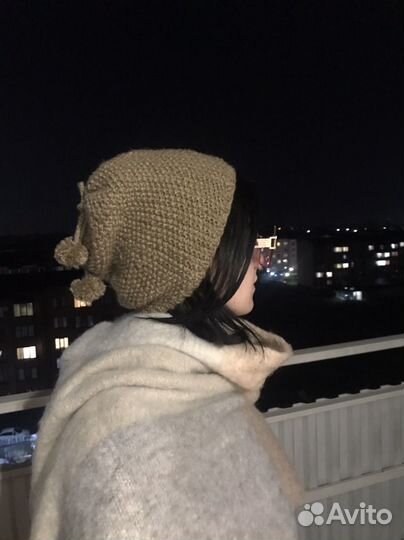 Вязанная шапка,ручная работа