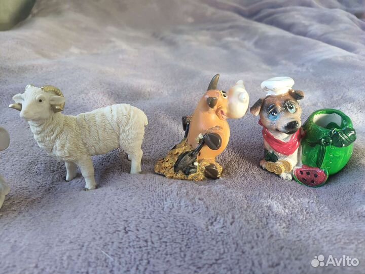 Керамические фигурки животных
