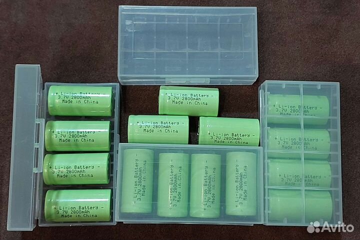 Аккумуляторы 16340 3.7V + зарядка