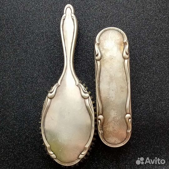 Расчёски щётки WMF, старина, серебрение, 1935 год