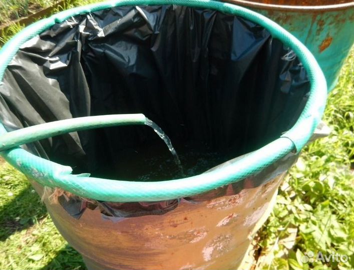 Вкладыш в бочку для воды 200 л. (мешок садовый)