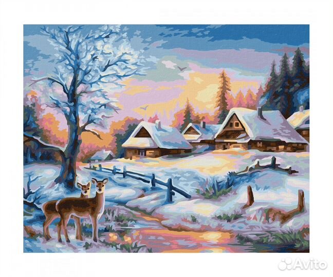 Schipper картина по номерам Winter landscape