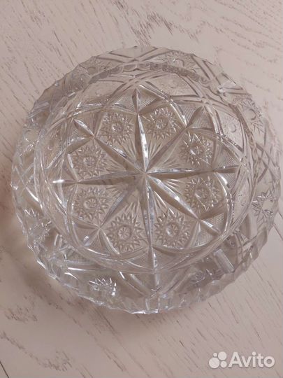 Хрустальная пепельница