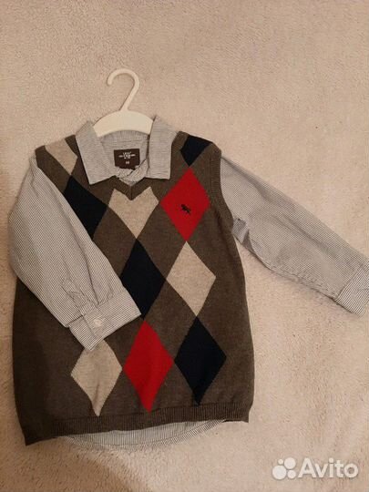 Рубашка с жилеткой нм