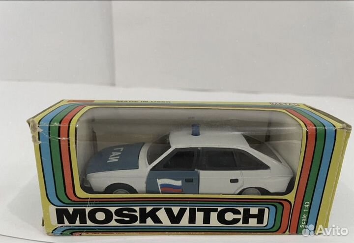 Модель Москвич-2141 гаи, начала 90-х годов