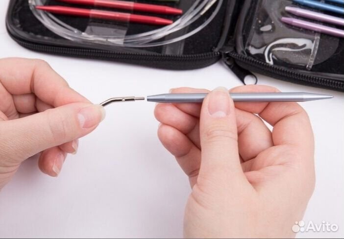 Спицы gamma разборные круговые в наборе(алюминий)