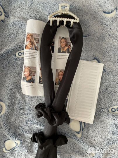 Подарок бигуди ободок + расческа