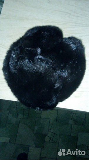 Шапка из канадской норки