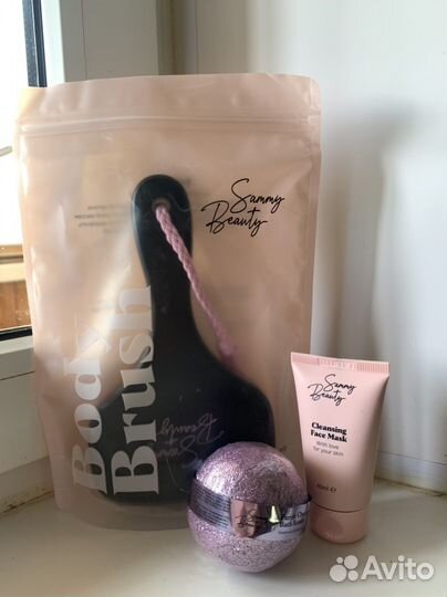 Щетка для сухого массажа sammy beauty