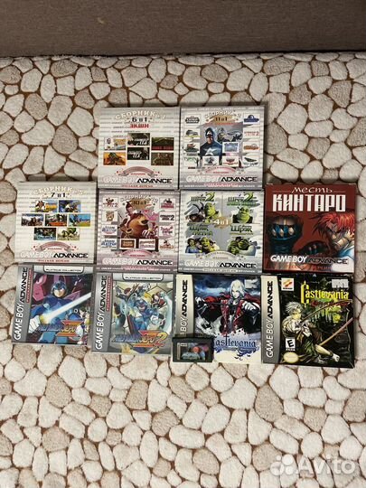 Картриджи для Game Boy Advance