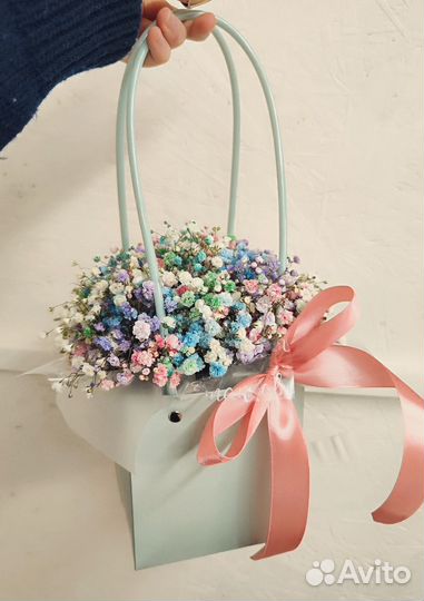 Букет из гипсофилы