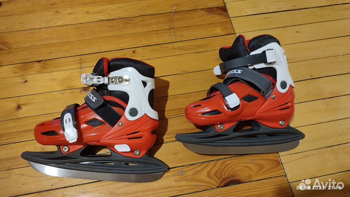 Коньки детские раздвижные 30 33