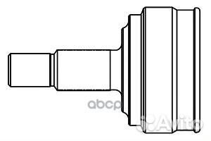 ШРУС chevrolet aveo II T250/255/daewoo kalos 1.2