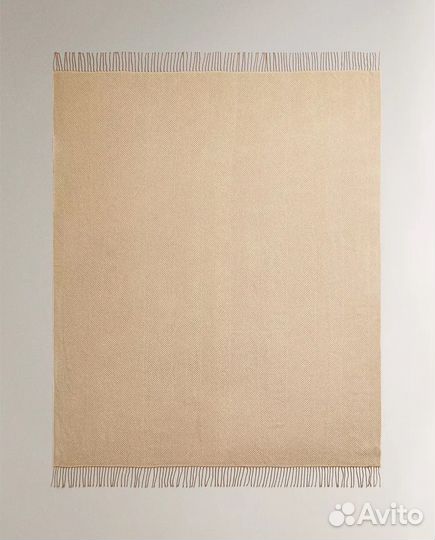 Плед в полоску 130x170 Zara home