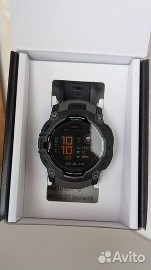 Часы Garmin instinct 3 Amoled Sapphire 50mm