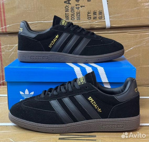 Кроссовки adidas spezial black / 41-46