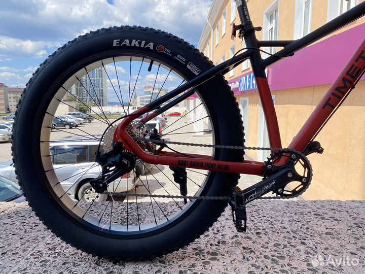 Фэтбайк на алюминиевой раме гидравлика