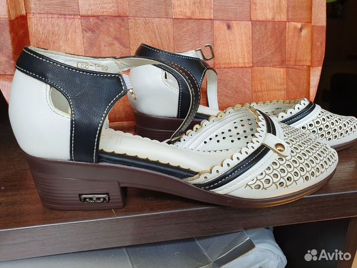 Туфли летние 39