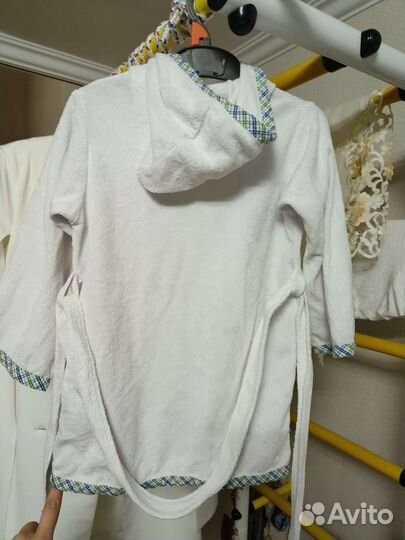 Детский махровый халат р.98