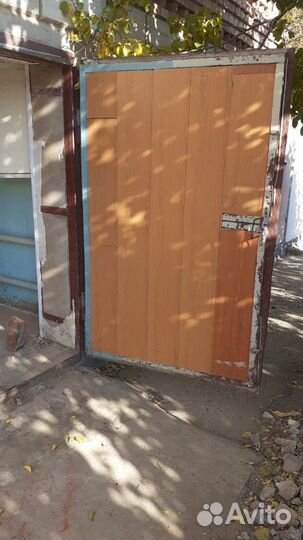 Ворота гаражные металлические