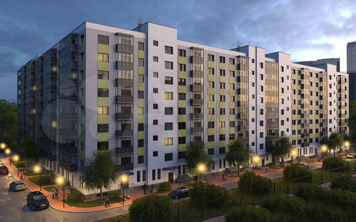 1-к. квартира, 44,5 м², 11/11 эт.