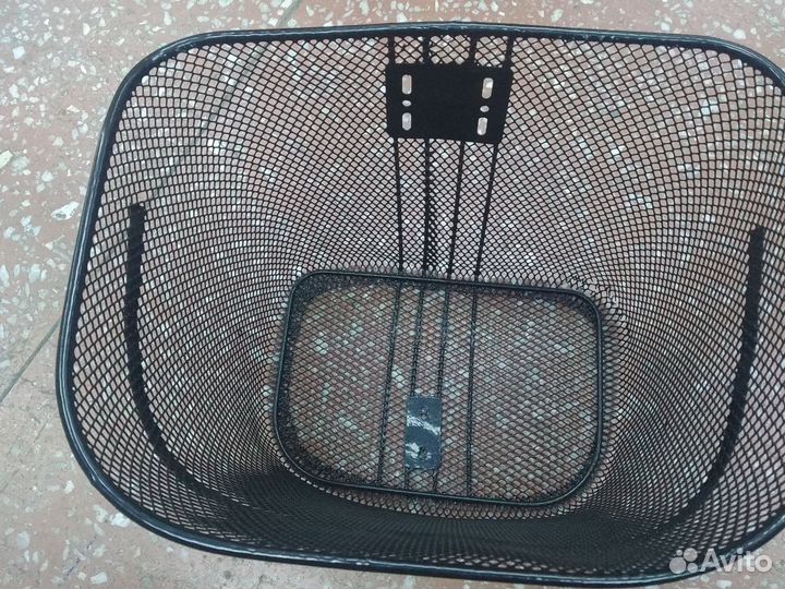 Насос ножной, корзина на велосипед без крепления