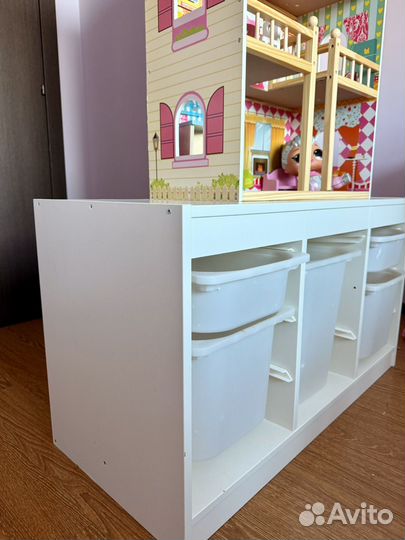 Стеллаж для игрушек IKEA бу