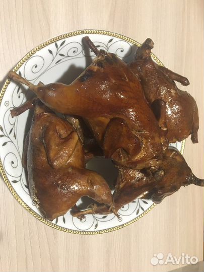 Копченые перепела