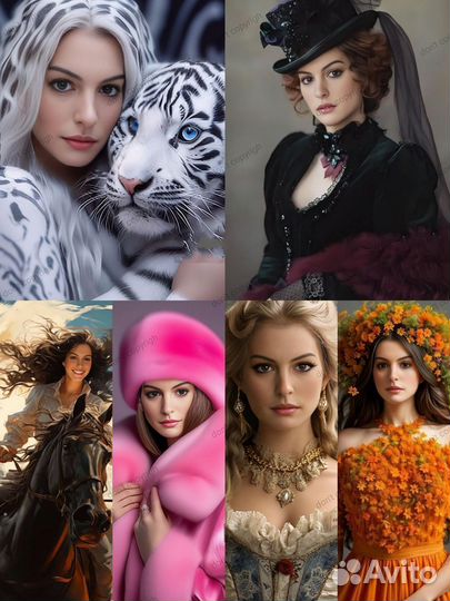 Художественные арты из нейросети по вашим фото