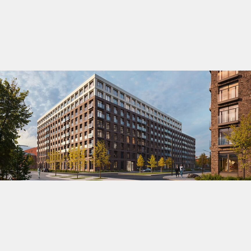 2-к. квартира, 53,6 м², 6/9 эт.